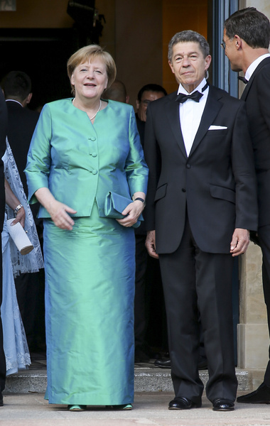 Ангела Меркель с супругом