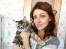 Анастасия Макеева и Глеб Матвейчук стали хозяевами енотовой кошки