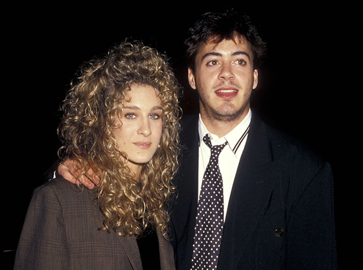 Сара Джессика Паркер и Роберт Дауни младший в 1987 г.