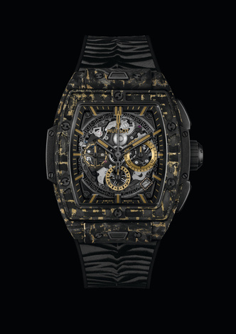 Hublot посвятили новые часы Spirit of Big Bang Carbon Gold Tiger году тигра