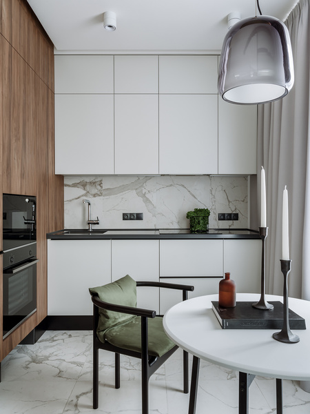 Маленькая белая кухня: 35+ примеров | myDecor