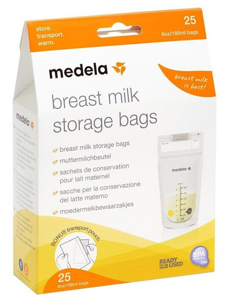 Medela Пакеты для хранения грудного молока 180 мл