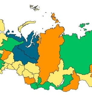 Загадка дня: По какому принципу покрашена карта?