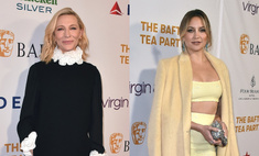 На BAFTA Tea Party Бланшетт пришла в свитере с рюшами, Хадсон  в пайетках, но всех затмила Жанель Монэ с сумкой-таксой