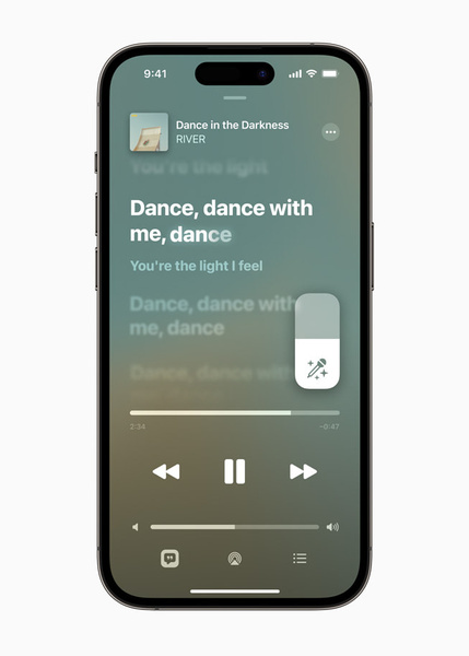 В Apple Music появится функция караоке — она будет называться Sing