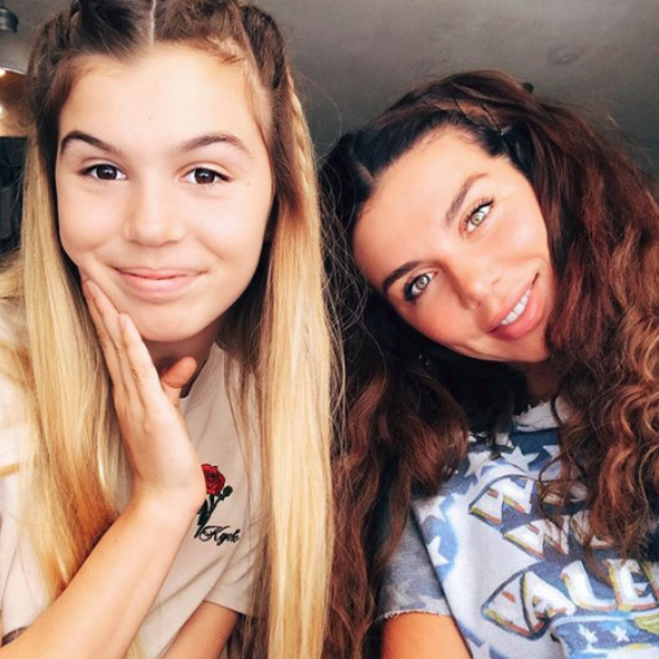 Анна Седокова с дочкой Алиной