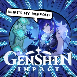 [quiz] Угадай оружие персонажей Genshin Impact ⚔️