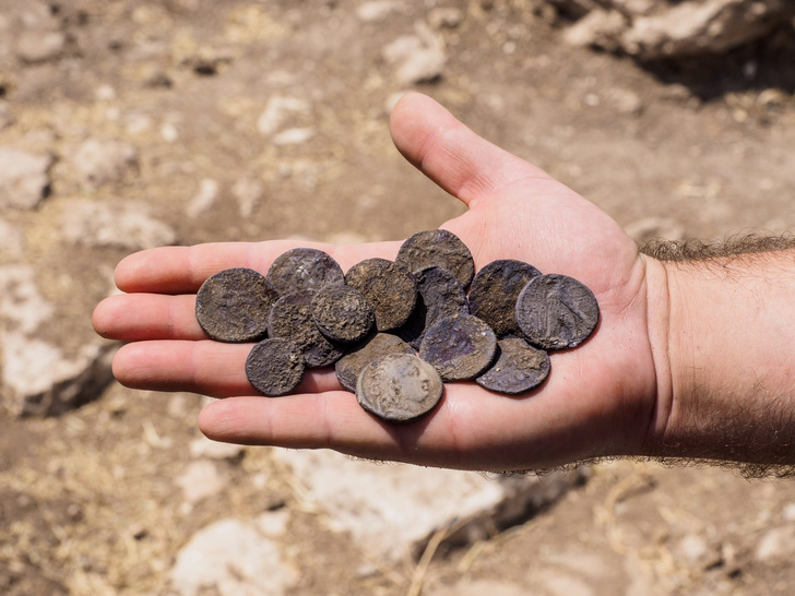 В Израиле обнаружили клад серебряных монет