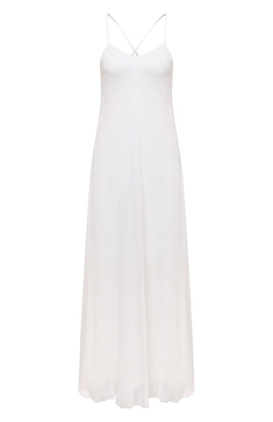 Белое платье EMPORIO ARMANI 