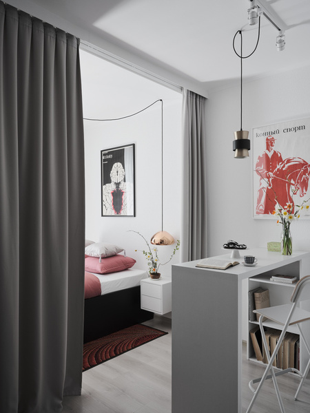 Кровать за занавеской: 35 примеров из реальных интерьеров | myDecor