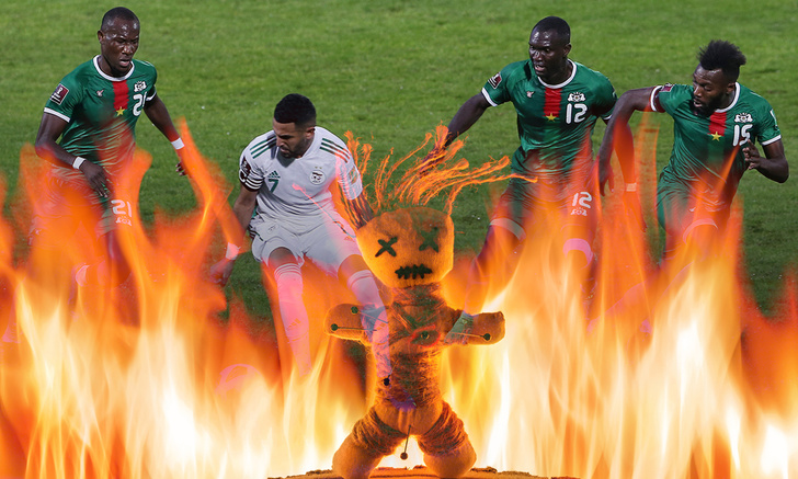 Футболисты Алжира обвинили команду Буркина-Фасо в использовании черной магии