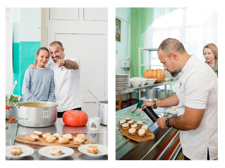 Владимир Мухин стал главным поваром школьной столовой в Коломне