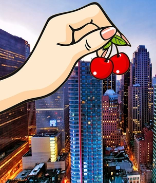 Можно ли убить человека вишневой косточкой, сброшенной с небоскреба?