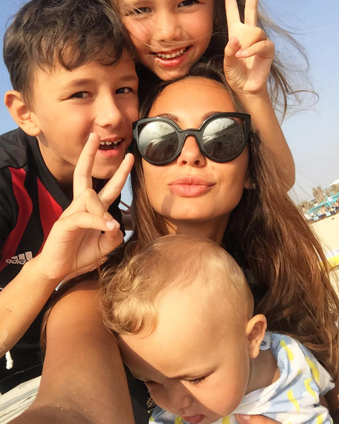 Инна Жиркова с детьми остается жить в Арабских Эмиратах