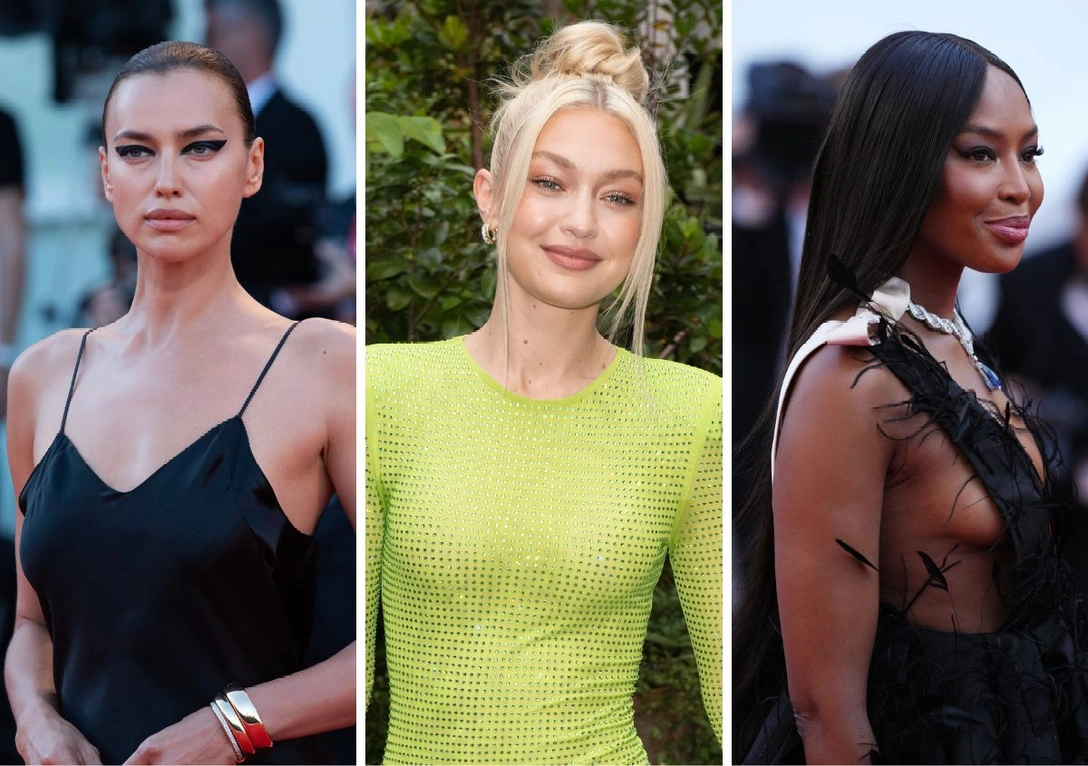 Ирина Шейк, Джиджи Хадид, Наоми Кэмпбелл | marieclaire.ru