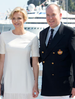 Княгиня и князь Монако