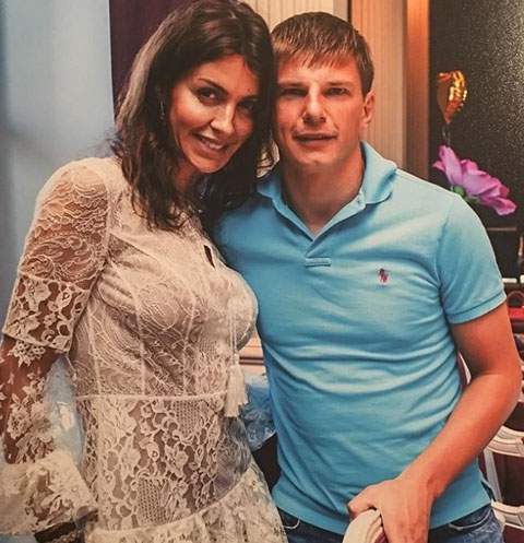 Андрей Аршавин с женой