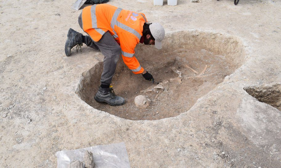 На востоке Англии нашли погребение бронзового века