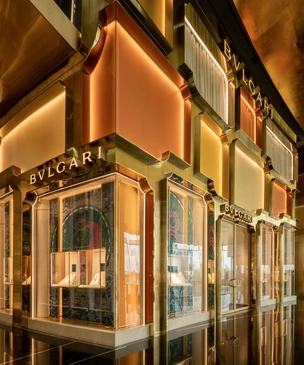 Новый бутик Bvlgari в Бангкоке по проекту MVRDV