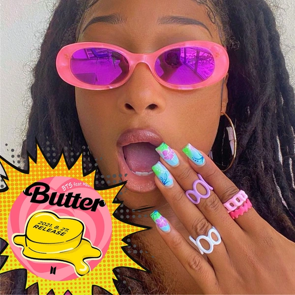 Megan Thee Stallion судилась со своим лейблом, чтобы выпустить ремикс «Butter» с BTS? 😱