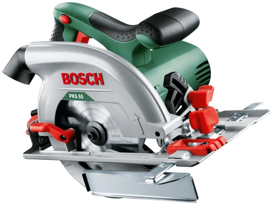 Дисковая пила BOSCH PKS 55, 1200 Вт