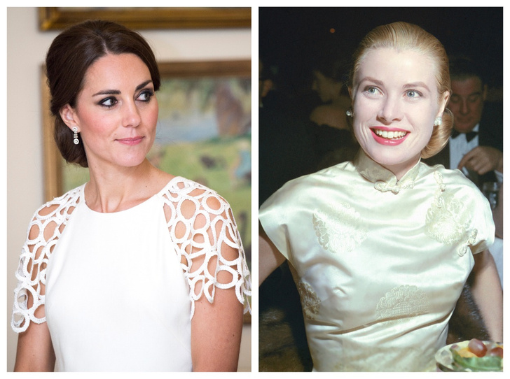 Неожиданное сходство: что общего между герцогиней Кейт и Грейс Келли