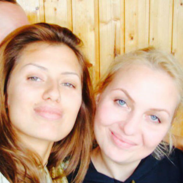 Виктория Боня с сестрой Ангелиной