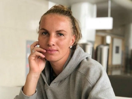 Светлана Кузнецова вернулась на корт после тяжелой реабилитации