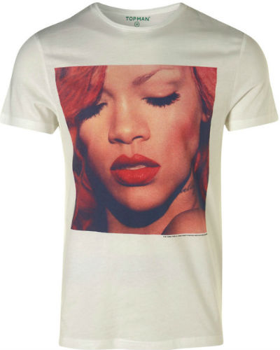 Одна из футболок бренда с изображением певицы