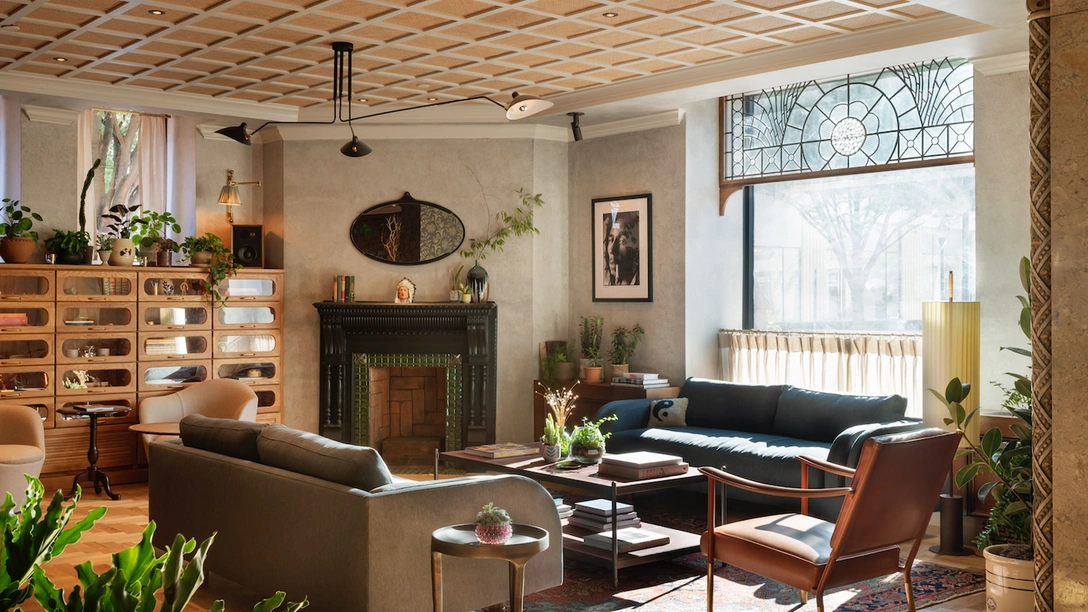 Бутик-отель в бывшем здании банка в Уилмингтоне | Источник: Мэтью Уильямс