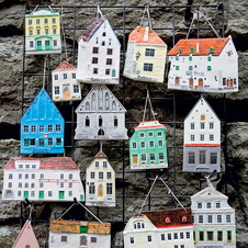 Любимый эстонский сувенир — фасады таллинских домов