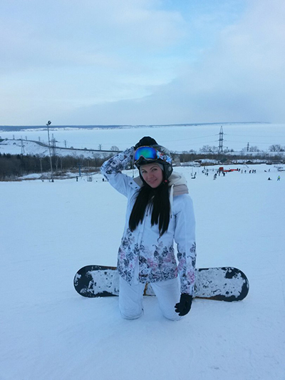 Покоряя вершины: красавицы-сноубордистки Ульяновска
