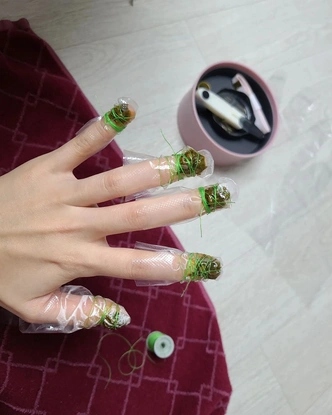 Оттеночный бальзам для ногтей — новый бьюти-тренд из древней Кореи 💅