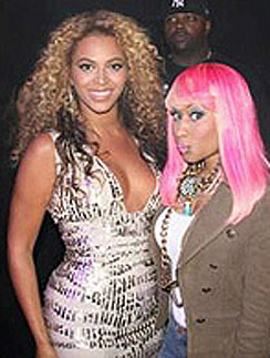 Ники Минаж (Nicki Minaj) и Бейонсе (Beyonce)