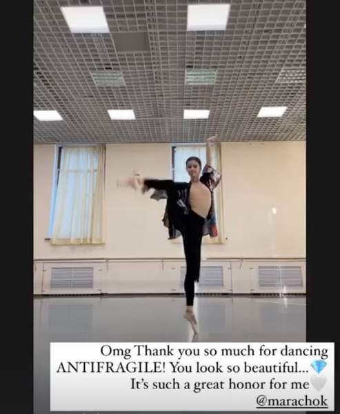 Русская балерина станцевала под новый трек k-pop группы LE SSERAFIM «ANTIFRAGILE» 😍