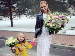 «Трудяжка-чемпионка»: Татьяна Навка поздравила 5-летнюю дочь с победой в соревнованиях