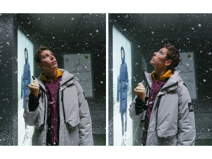 White fall: непромокаемый пуховик adidas MYSHELTER COLD.RDY для самой непредсказуемой погоды