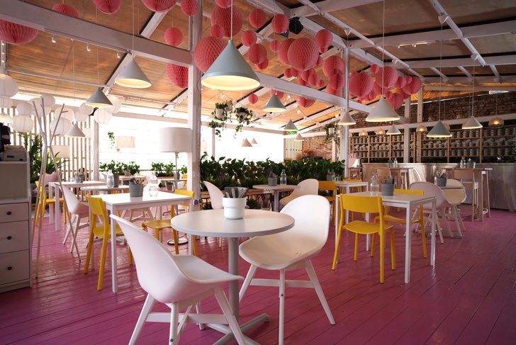 Летняя pop-up веранда Eggsellent в ресторане «Фаренгейт» от дизайнеров ИКЕА