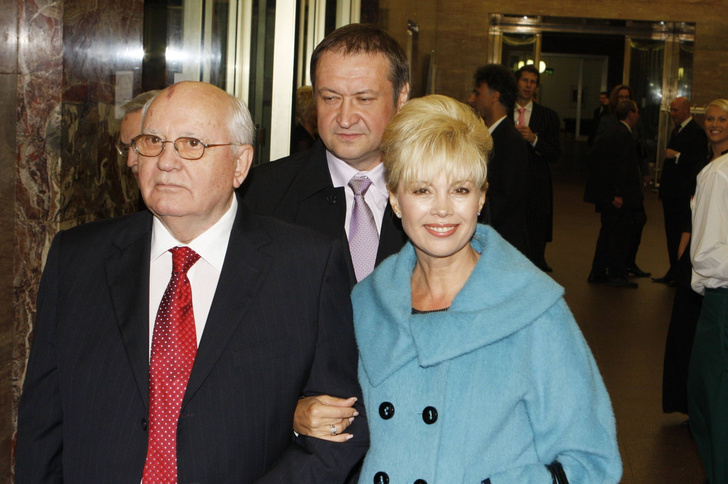 Михаил Горбачев с дочерью Ириной