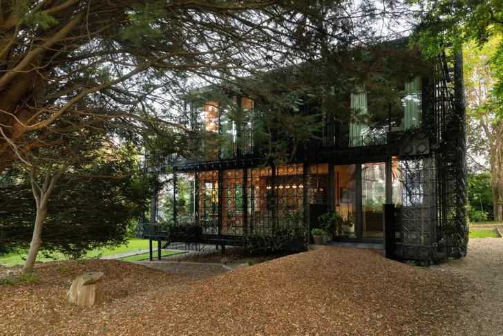 «Плетеный» дом в Кенте по проекту Giles Miller Studio