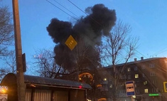 Два человека погибли при падении самолета на жилой дом в Иркутске