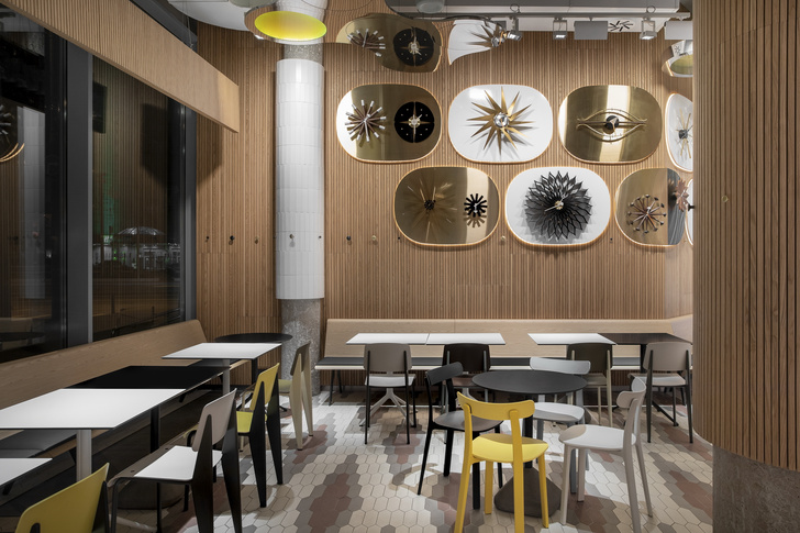 Новое кафе-кулинария «Братья Караваевы» с дизайнерской мебелью в Сокольниках