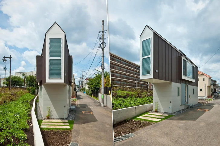 как выглядит самый маленький дом с секретом в Японии