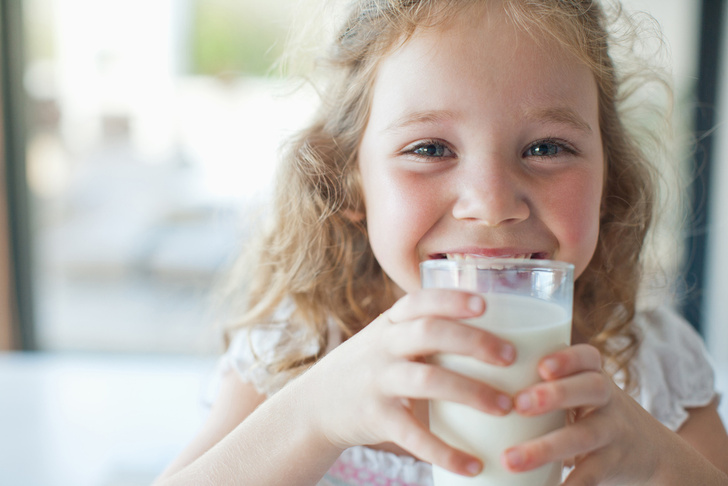 Польза молока для детей