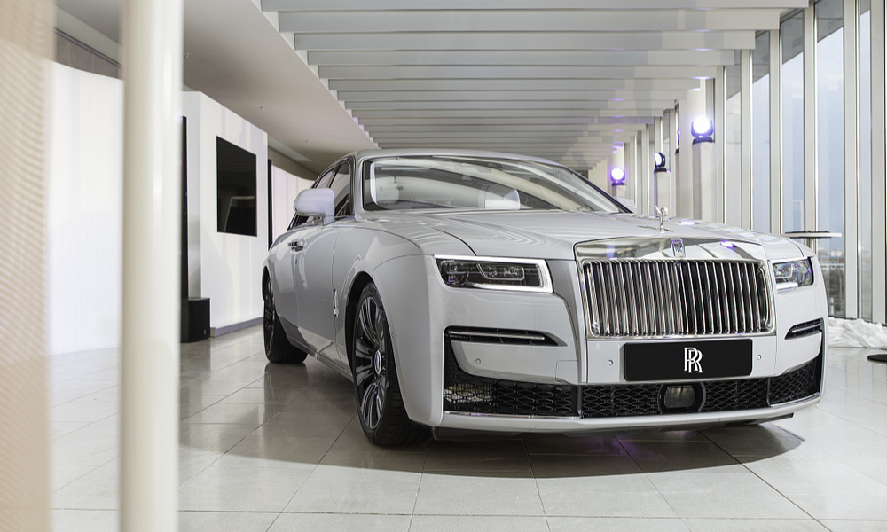 Rolls royce ghost интерьер