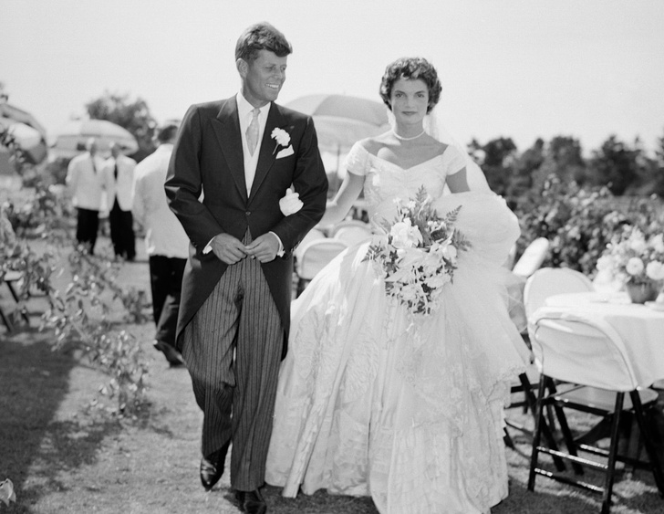 7 свадебных фото Жаклин Кеннеди, по которым никогда не угадаете, что она была несчастна в браке