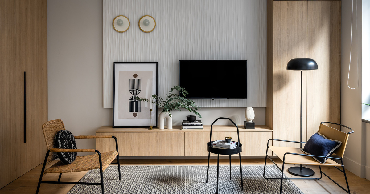 Белый цвет + дерево: 50+ стильных примеров | myDecor