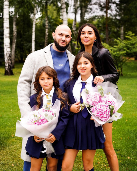 Дети Джигана и Оксаны Самойловой пошли в школу, дети, 1 сентября, личная жизнь