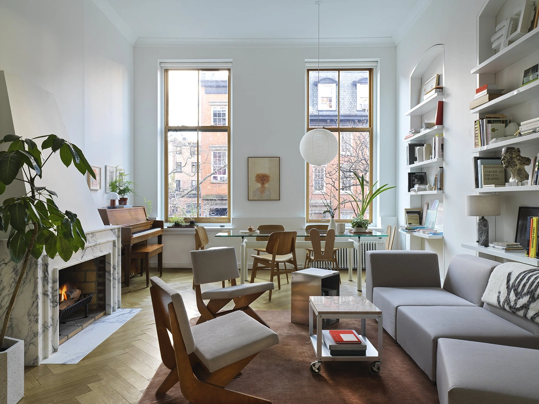 С чистого листа: квартира в доме XIX века в Нью-Йорке | Источник: Крис Мотталини