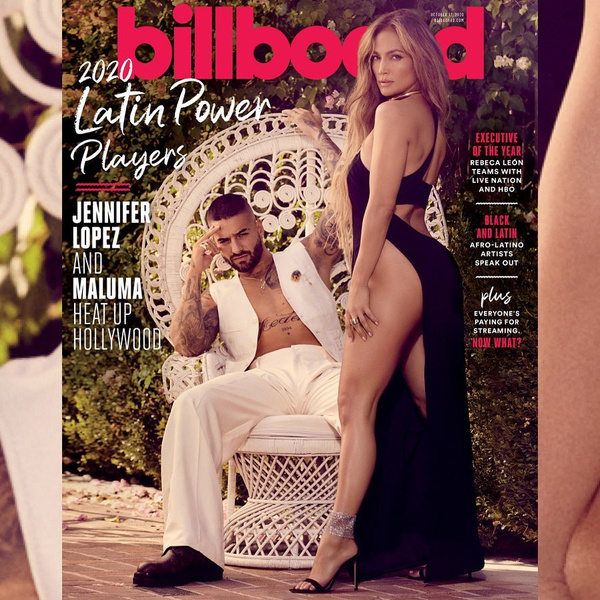 Maluma и Дженнифер Лопес на обложке Billboard 